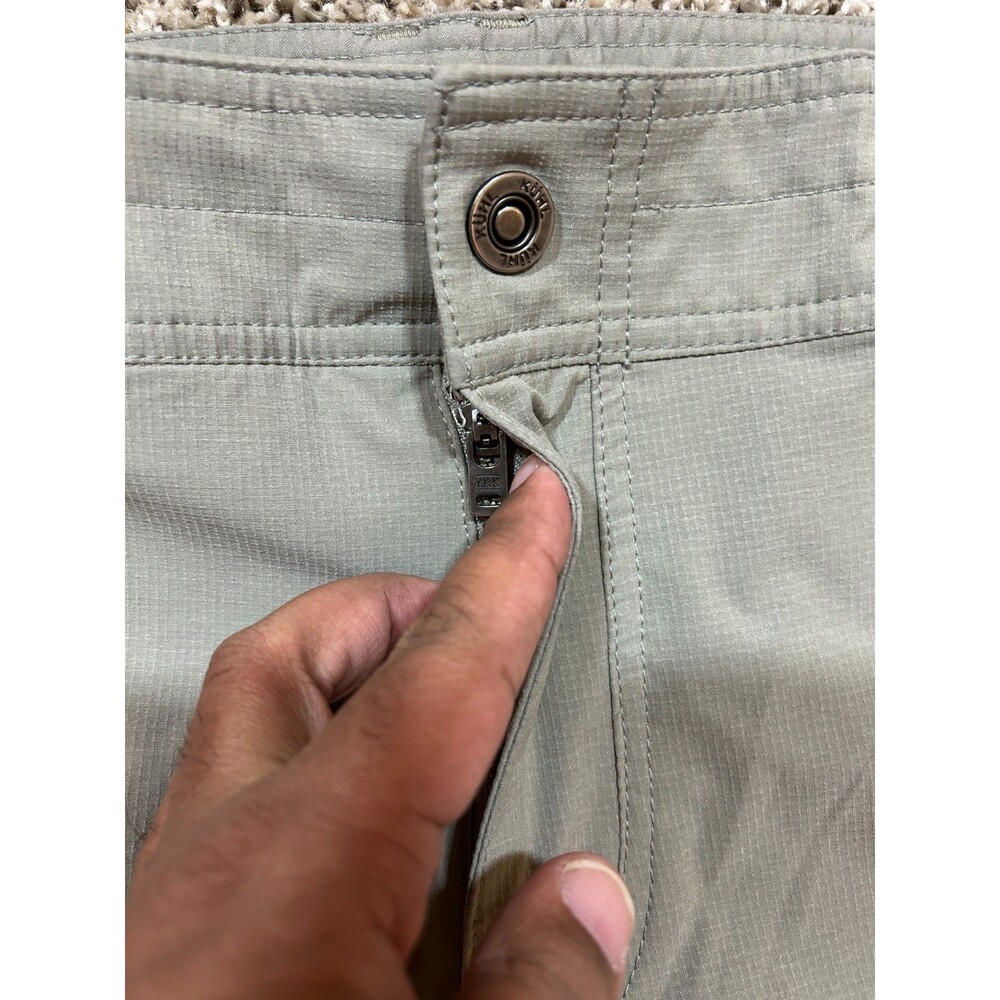 Kuhl Silencr Ripstop Hiking Pants Mens 40x32 Beige Outdoor Gorpcore - Picture 4 of 9